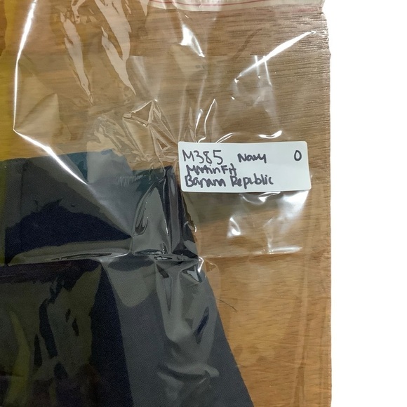 Banana Republic Martin Fit Slacks Sz 0 Navy - Picture 9 of 9